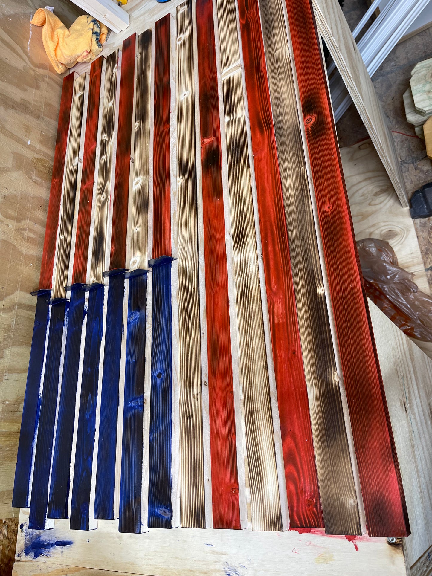 Handmade Custom Rustic Flags